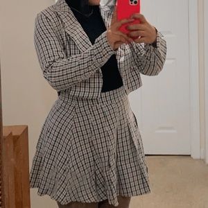 Skirt and blazer set